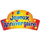 Joyeux anniversaire versiering van ongezuurd brood - Set 24 - Matfer