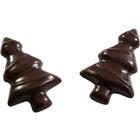 Chocoladeplaat voor 12 mini kerstboom - Matfer