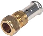 Henco 30P Fitting met 2 aansluitingen | 30P-2022S