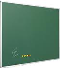Krijtbord Softline profiel 8mm, emailstaal groen 120x240 cm