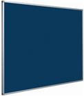 Prikbord Softline profiel 16mm bulletin Blauw 120x240 cm