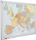 Landkaart bord Softline profiel 8mm, Europa 90x120 cm