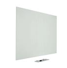 Glasbord Premium, verborgen ophang, magnetisch, wit 120x200 cm