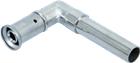 Henco 37P-L Fitting met 2 aansluitingen | 37P-1412L