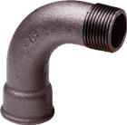 Nefit Industrial Zwart Fitting met 2 aansluitingen | 9170010010