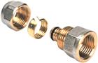 Henco Fitting met 2 aansluitingen | 3-1604-S