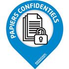 Sticker - papiers confidentiels - Rossignol