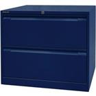 Bisley Archiefkast Staal 2 lades 800 x 622 x 711 mm Oxfordblauw