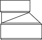 Pipelife Polisan Fitting met 2 aansluitingen | 1195000538