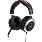 Jabra Evolve 80 MS Stereo Bedrade Koptelefoon Over het hoofd 3,5 mm/USB aansluiting Met ruisonderdrukking Microfoon Zwart