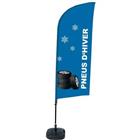 Beach Flag Alu Wind compleet - PNEUS D'HIVER - watertankvoet.