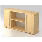 Dressoir 2 deuren SB2T CE Chroom handgreep 2 niveau - Hammerbacher