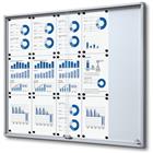 Notitiebord Slim- vergrendelbaar - indoor - schuifdeuren - Showdown