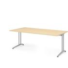 Bureau recht met C-vormig onderstel BS2E - 200x100 cm - Hammerbacher