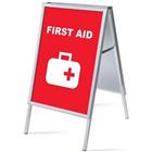 Stoepbord A1 compleet - FIRST AID- - Showdown