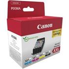 Canon 581 Origineel Inktcartridge Cyaan, Geel, Magenta, Zwart Multipak van 4