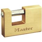 Sleutelhangslot, messing, rechthoekig 608EURD - Master Lock