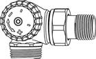 Heimeier V-exact II Radiatorafsluiter | 3733-02.000