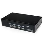 StarTech.com 4-poort Professionele VGA USB KVM-Switch met Hub