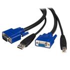 4.5m 2-in-1 Universal USB KVM Cable