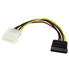 StarTech.com 15 cm 4-pins Molex naar SATA Voedingskabel Adapter