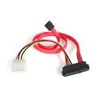 StarTech.com 45 cm SAS 29-Pin naar SATA Kabel met LP4 Voeding