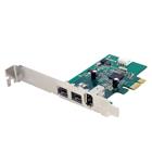 StarTech.com 3-poort 2b 1a 1394 PCI Express FireWire Adapterkaart