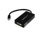 StarTech.com A/V-reisadapter: 3-in-1 Mini DisplayPort naar DisplayPort DVI- of HDMI-converter