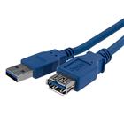 StarTech.com 1m SuperSpeed USB 3.0 Verlengkabel A naar A Blauw M/F