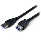StarTech.com 1m SuperSpeed USB 3.0 Verlengkabel A naar A Zwart M/F