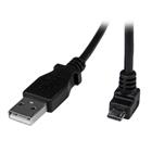 StarTech.com 2 m micro USB-kabel A-naar-micro-B met neerwaartse hoek