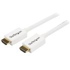 StarTech.com 3 m witte CL3 High Speed HDMI-kabel voor installatie in de wand Ultra HD 4k x 2k HDMI-kabel HDMI naar HDMI M/M