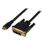 StarTech.com 1 m mini HDMI-naar-DVI-D-kabel M/M