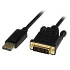 StarTech.com 91 cm DisplayPort naar DVI actieve adapter kabel DP naar DVI 1920x1200 zwart