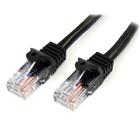 StarTech.com Cat5e patchkabel met snagless RJ45 connectors 3 m, zwart