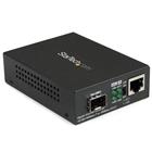 StarTech.com Gigabit ethernet glasvezel media converter met open SFP slot