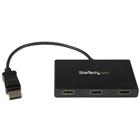 StarTech.com DisplayPort naar HDMI multi-monitor splitter 3 poorts MST Hub