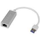 USB 3 to Gigabit Network Adapter -Silver