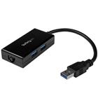 StarTech.com USB 3.0 naar gigabit netwerk adapter met ingebouwde 2-poorts USB hub