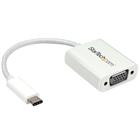 StarTech.com USB-C naar VGA adapter wit