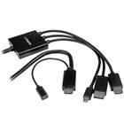 StarTech.com HDMI, DisplayPort of Mini DisplayPort naar HDMI adapter kabel 2 m