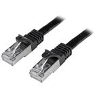 StarTech.com N6SPAT50CMBK netwerkkabel 0,5 m Cat6 SF/UTP (S-FTP) Zwart