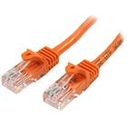 StarTech.com Cat5e Ethernet netwerkkabel met snagless RJ45 connectors UTP kabel 0,5m oranje