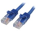 StarTech.com Cat5e Ethernet netwerkkabel met snagless RJ45 connectors UTP kabel 0,5m blauw