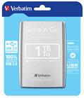 Verbatim Store 'n' Go externe harde schijf 1000 GB Zilver