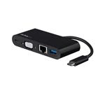 StarTech.com USB-C VGA multiport adapter Power Delivery (60W) USB 3.0 GbE