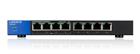 Linksys 8-poorts Gigabit PoE - desktopswitch (LGS108P)