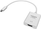 Vision TC-USBCHDMI kabeladapter/verloopstukje HDMI USB-C Wit