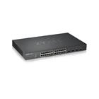 28 Port Smart Managed Switch 24x GbE RJ