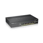 10 Port Smart Managed Gigabit Switch 8x